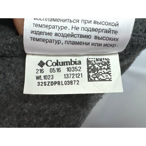 Columbia Women's Benton Springs Gray Fleece Vest - Size M - Picture 6 of 6